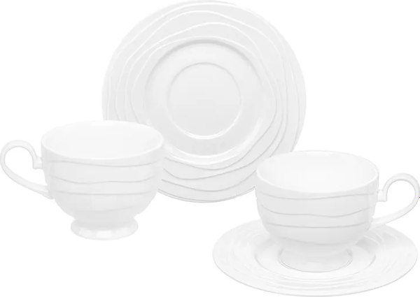 Набор для чая/кофе Elan Gallery Айсберг волны / 540877_2 - фото