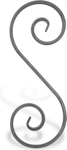 Элемент кованый Строй Свой Мир Фигурный 01.101.05-С_10 - фото