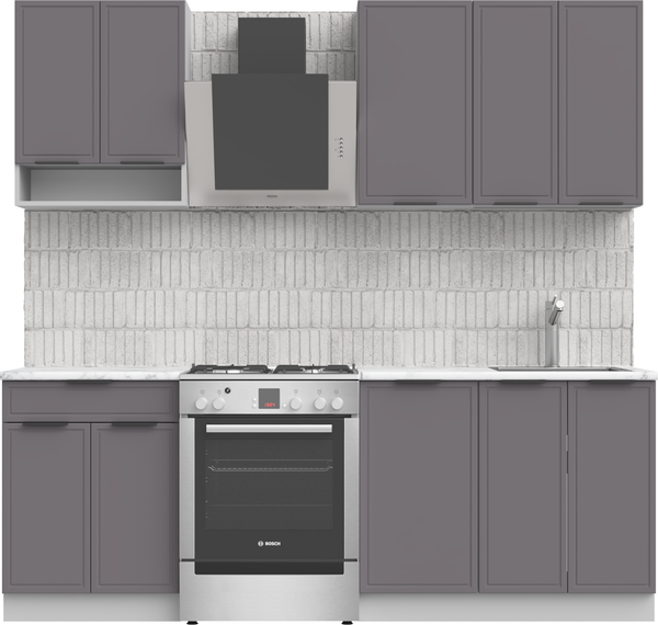 Кухонный гарнитур Arvento Флок-плюс 1.6м