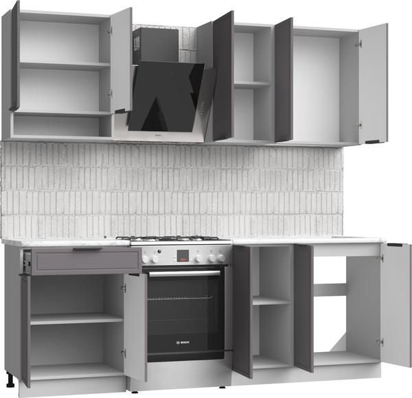 Кухонный гарнитур Arvento Флок-плюс 1.6м