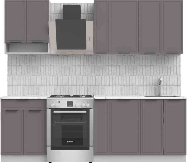 Кухонный гарнитур Arvento Флок-плюс 1.8м