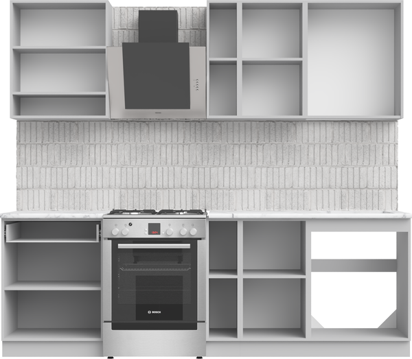 Кухонный гарнитур Arvento Флок-плюс 1.8м