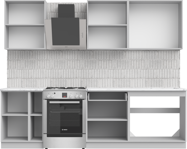 Кухонный гарнитур Arvento Флок-плюс 2м