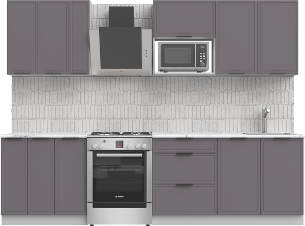 Кухонный гарнитур Arvento Флок-плюс 2.2м