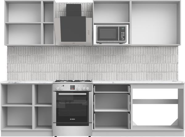 Кухонный гарнитур Arvento Флок-плюс 2.2м