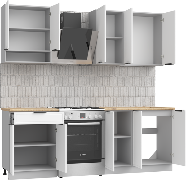 Кухонный гарнитур Arvento Флок-плюс 1.6м
