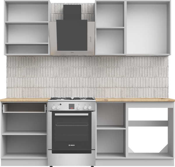 Кухонный гарнитур Arvento Флок-плюс 1.6м