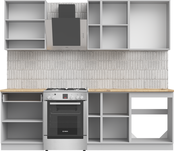 Кухонный гарнитур Arvento Флок-плюс 1.8м