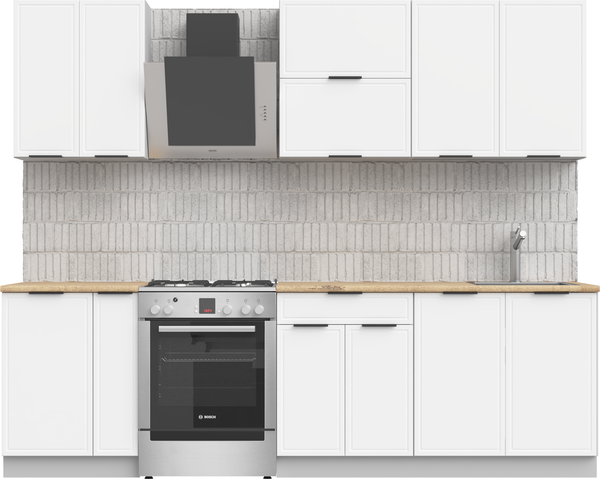 Кухонный гарнитур Arvento Флок-плюс 2м