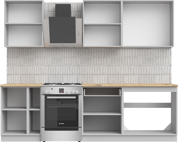 Кухонный гарнитур Arvento Флок-плюс 2м