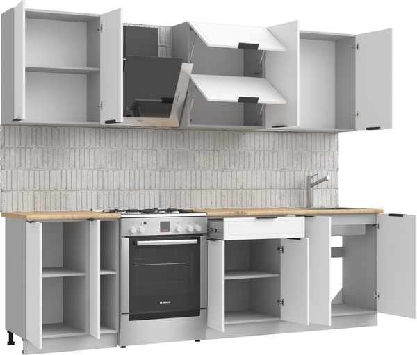 Кухонный гарнитур Arvento Флок-плюс 2м