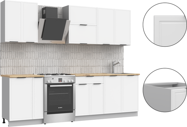 Кухонный гарнитур Arvento Флок-плюс 2м