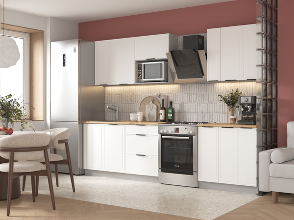 Кухонный гарнитур Arvento Флок-плюс 2.2м