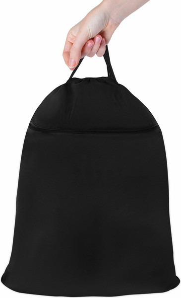 Мешок для обуви Brauberg Total Black / 273453