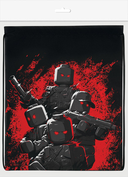 Мешок для обуви Brauberg Kids. Terrible Fighters / 273435