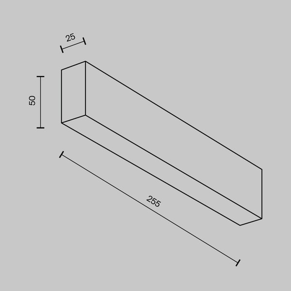 Потолочный светильник Maytoni Basis C068CL-20W3-6K-B