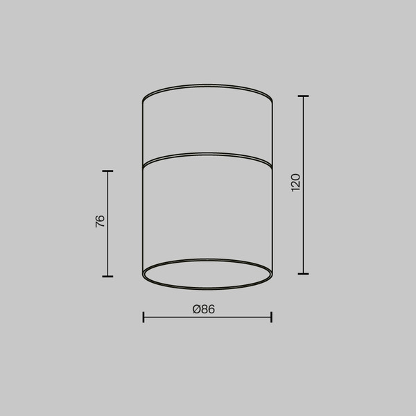 Точечный светильник Maytoni Glory C094CL-GX53-W