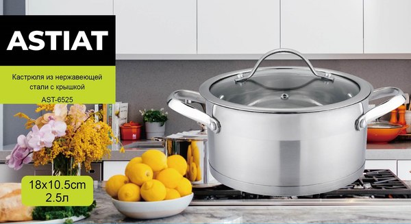 Кастрюля Astiat AST6525
