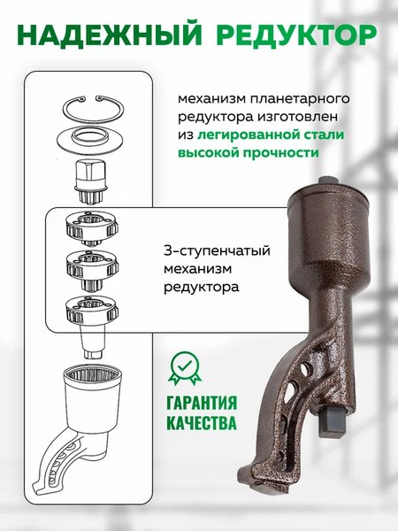 Гайковерт ручной RockForce RF-34114103 HS