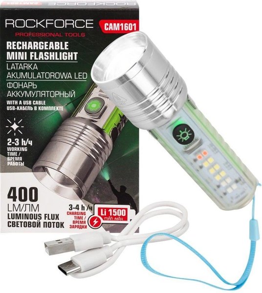 Фонарь RockForce 60 100 / RF-CAM1601