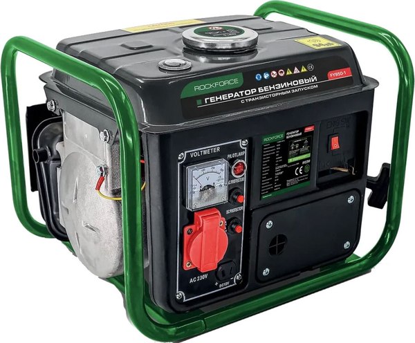 Бензиновый генератор RockForce 60 799 / RF-FY950-1 - фото