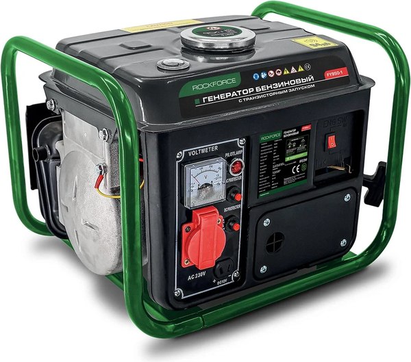 Бензиновый генератор RockForce 60 800 / RF-FY950-2 - фото