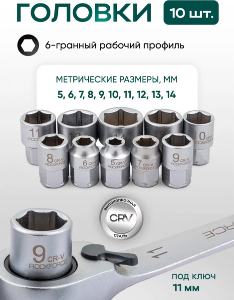 Универсальный набор инструментов RockForce RF-2311-5