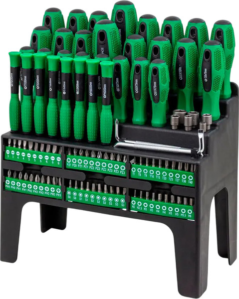 Набор головок, бит RockForce RF-10100 - фото