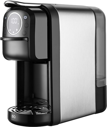 Капсульная кофеварка BQ CM3004 (Steel/Black) - фото