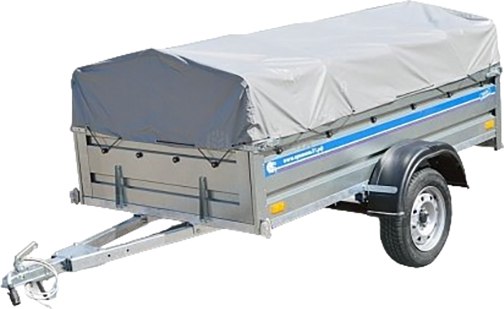 Прицеп для автомобиля Кремень Профи 2.2x1.3 - фото