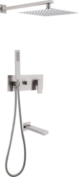 Душевая система со смесителем Abber Daheim AF8217SP - фото