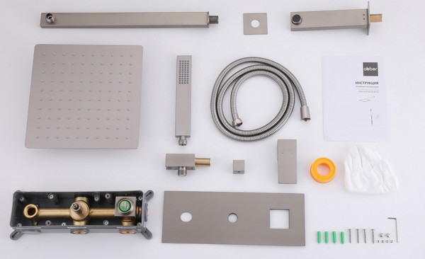 Душевая система со смесителем Abber Daheim AF8217SP