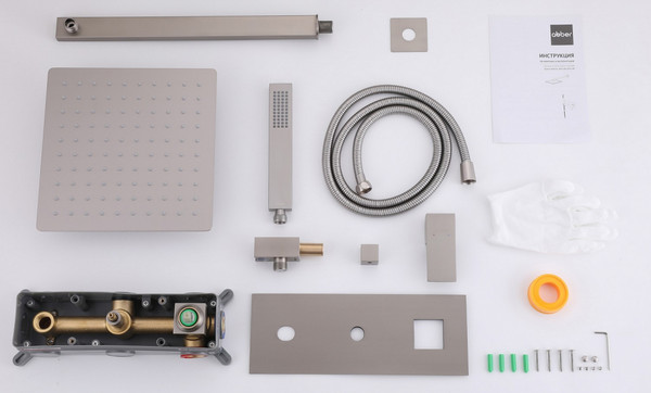 Душевая система со смесителем Abber Daheim AF8218SP