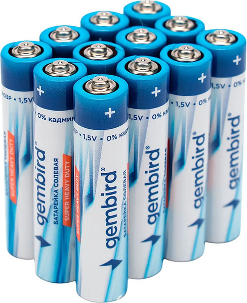 Комплект батареек Gembird GB-R03P-12F