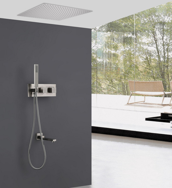 Душевая система со смесителем Abber Daheim AF8254SP