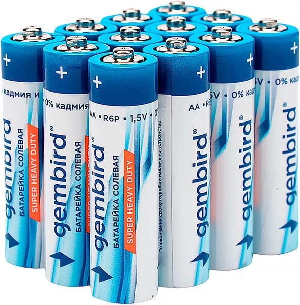 Комплект батареек Gembird GB-R6P-12F