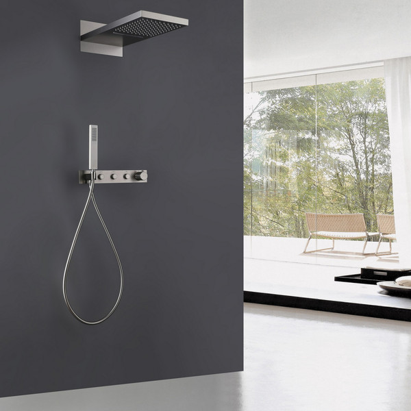 Душевая система со смесителем Abber Rund AF8752SP