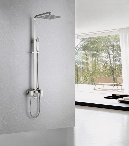 Душевая система со смесителем Abber Daheim AF8216SPL