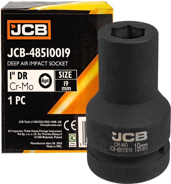 Головка слесарная JCB JCB-48510019 - фото