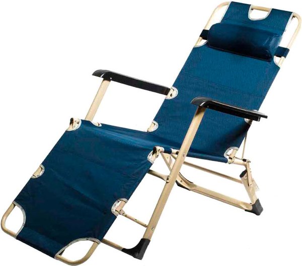 Складной шезлонг MONAMI 178х60x90см / LYLT-0009 - фото