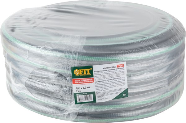 Шланг поливочный FIT Исток Профи 3/4х3.0мм 25м / 77285