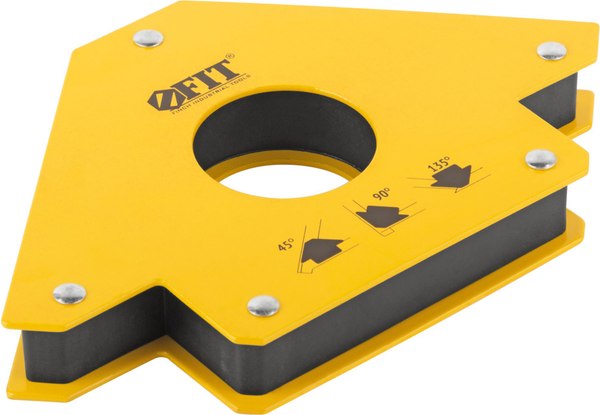 Магнитный фиксатор FIT Стрелка усилие до 34кг / 81803