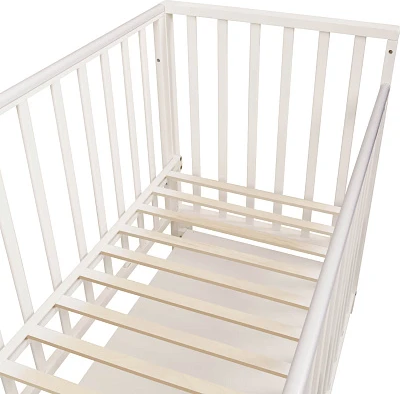 Детская кроватка INDIGO Norden универсальный маятник+колеса, ящик