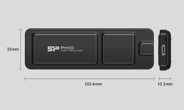 Внешний жесткий диск Silicon Power PX10 4TB (SP040TBPSDPX10CK)