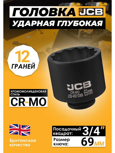 Головка слесарная JCB 46810069