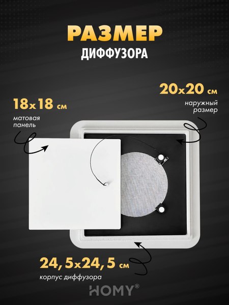 Вентилятор накладной Homy Air AS125WT