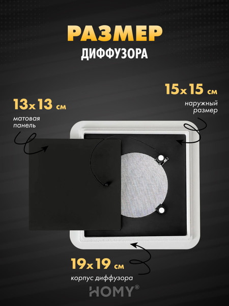 Вентилятор накладной Homy Air AS100BT