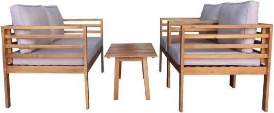 Комплект садовой мебели National Tree Company Из акации / TP6072.3