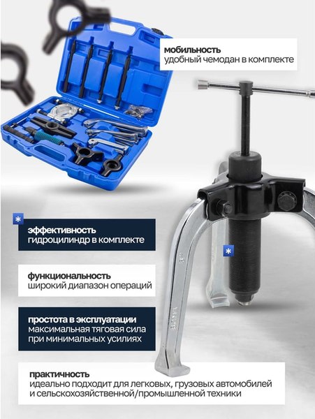 Набор съемников Partner 60 832 / PA-66622