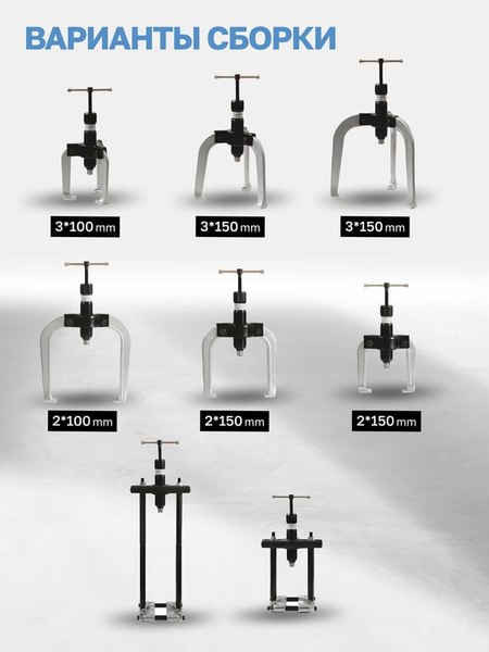 Набор съемников Partner 60 832 / PA-66622